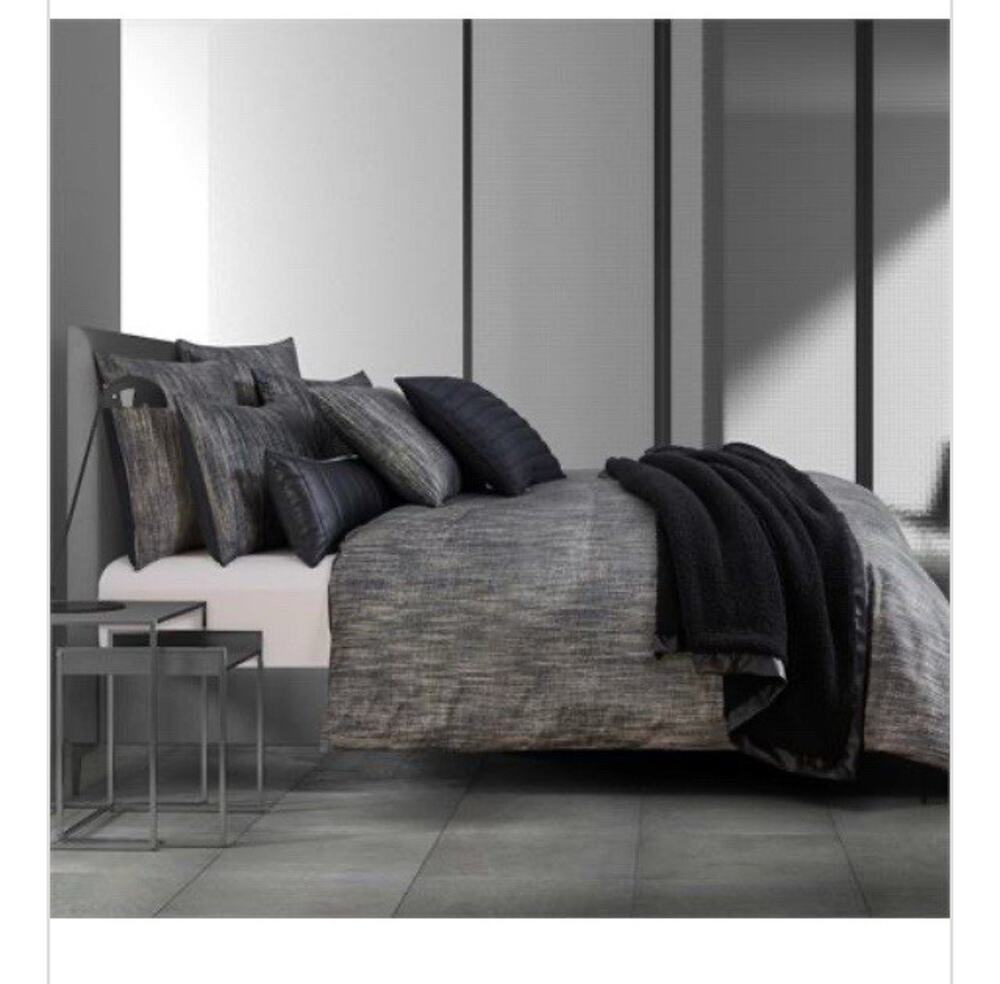 J. Queen New York Summit Duvet Cover Set Cal King 3-pce. Bronze Cp. $213